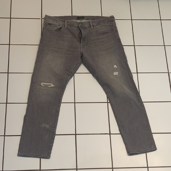Polo by Ralph Lauren Gray Skinny Jeans with Modern Fit - Picture 1 of 4